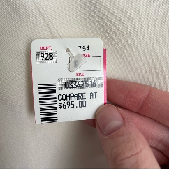 VINTAGE NWT ARMANI silk button back blouse - Picture 5 of 12